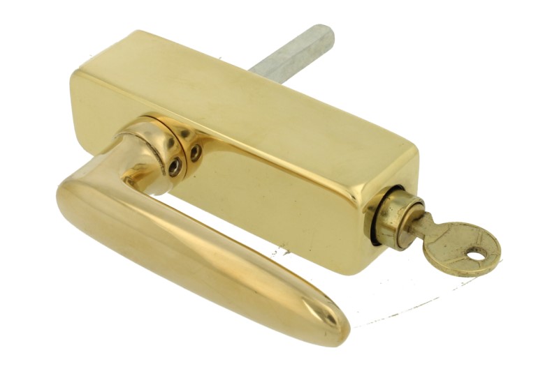 Solid brass with lock