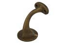 Handrail bracket antique brass, for flat handrail