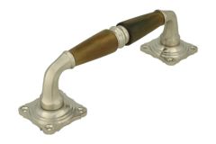 Pull handle 170mm elegant model satin nickel horn