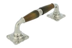 Pull handle 170mm elegant model nickel horn