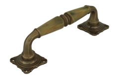 Pull handle 170mm elegant model antique brass horn