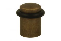 Door stop antique brass floor/wall mounting 26mm×29mm