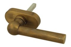 Handle Tilt & Turn "Chemin de fer" antique brass