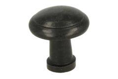 Knob cast iron black small Ø 26mm H26mm