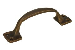 Pull handle 105mm antique brass