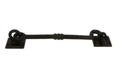 Cabin hook small cast iron black Powder coated 150mm