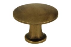Knob antique brass medium Ø 27mm H22mm