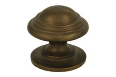 Knob antique brass Ø 35mm H30mm
