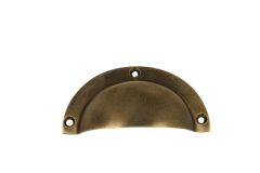 Cup handle antique brass 85x40mm casted 50 gram