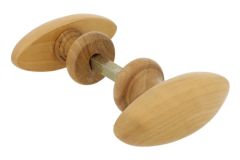 Pair of knobs sandalwood (kenwood) 85x35mm