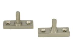 Stay pin (2 Pieces) satin nickel