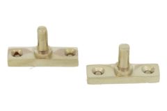 Stay pin (2 Pieces) polished brass