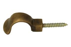 Pull handle - window sash lift handle antique brass