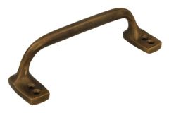 Pull handle 120mm antique brass