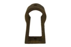 Keyhole small antique brass