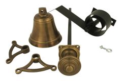 Bell pull set antique brass