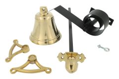 Bell pull set polished brass (1900)