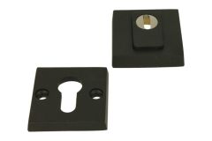 SKG*** cylinder protection safety-escutcheon square black