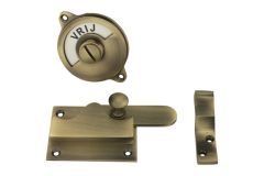 Vrij-bezet lock antique brass Tonmodel 400 serie "inswing"
