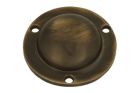 Cover escutcheon antique brass Ø 42mm height 13mm