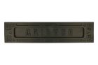 Letter plate "BRIEVEN" cast iron