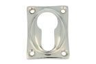 Escutcheon for euro cylinder nickel. Price per piece