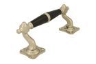 Pull handle 160mm satin nickel bakelite