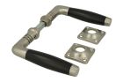 Door handles "Ton model 400 serie" satin nickel ebony