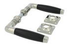 Door handles "Ton model 400 serie" nickel ebony