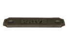 Cast iron door plate "Privé" rectangular 115x36mm