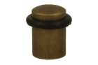 Door stop antique brass floor/wall mounting 26mm×29mm