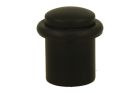 Door stop black floor/wall mounting 26mm×29mm