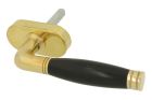 Handle Tilt & Turn (1926-1928) polished brass ebony