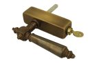 Handle Tilt & Turn with lock (1890) antique brass