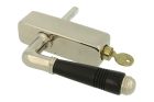 Handle Tilt & Turn with lock (1908) nickel ebony