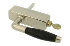 Handle Tilt & Turn with lock (1932) nickel ebony