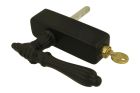 Handle Tilt & Turn with lock (1885) black powder coated