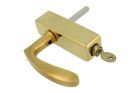 Handle Tilt & Turn with lock (1918) polished brass