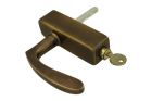 Handle Tilt & Turn with lock (1918) antique brass