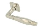 Single door handle with rosette nickel (1928)