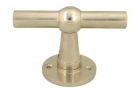 Single door handle with rosette T model satin nickel