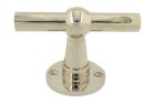 Single door handle with rosette T model nickel