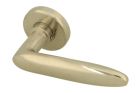 Single door handle "Dudok" satin nickel