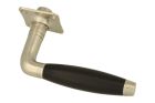 Single door handle satin nickel ebony (1931)