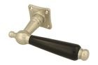 Single door handle satin nickel ebony (1915)