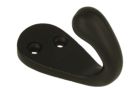 Coat hook cast iron powder coated