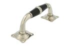 Pull handle 150mm elegant model nickel ebony