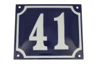 Enamel house number 18x15