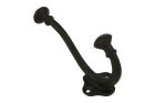 Heavy cast iron coat hook
