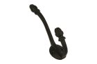 Coat hook iron black powder coated french model